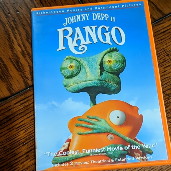 Nickelodeon | Media | 2 Dvds Rango Rio | Poshmark
